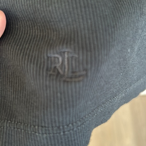 Lauren Ralph Lauren black long sleeved ribbed t-shirt - Picture 4 of 6